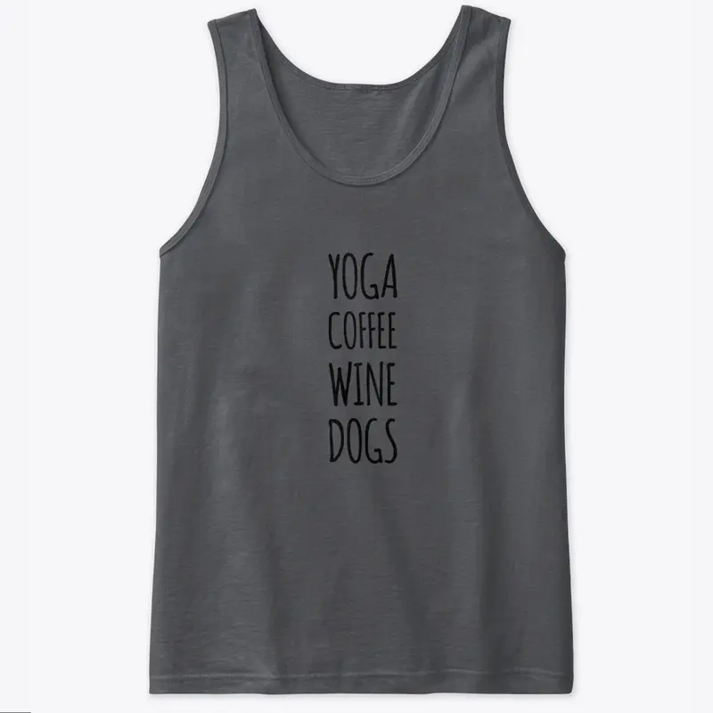 Yoga Coffee Wine Dogs